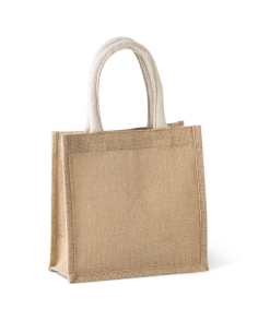 K-KI0272-JUTE CANVAS TOTE - SMALL 2